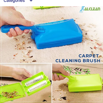 AlClean Carpet Rollers Brush