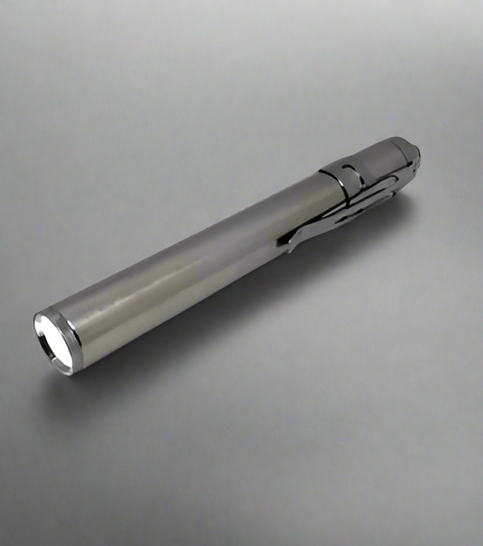 Super Bright Led Torch AAA Batteries Metal Body For Home & Outdoor Sport Doctor Egg Cuddling