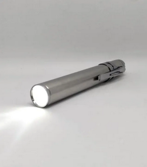 Super Bright Led Torch AAA Batteries Metal Body For Home & Outdoor Sport Doctor Egg Cuddling