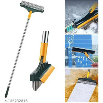 AlClean 2in1 Multipurpose Bathroom Brush + Wiper