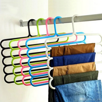 Layer 5 Layers Multi-purpose Trousers Hanger Steps Pants Hangers