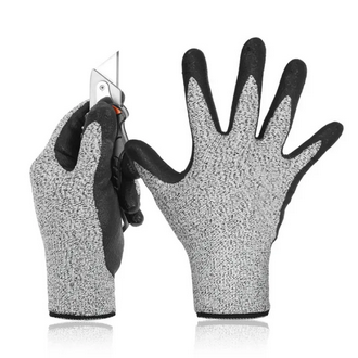 Cut Resistant Gloves For Kitchen, Protection Personified ,Food Grade Cut Resistance Gloves Safety Cut Proof Stab Resistant Stainless Steel Metal Mesh Work Butcher Gloves