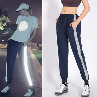 Highlight Reflective Film Safety Reflector Bag Shoes Cloth Glowing in Light Roadway Night Warning Strip 50mm (For Stitching) No Adhesive