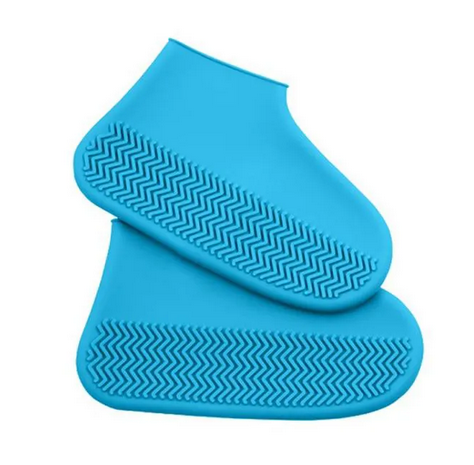 Waterproof Silicone Shoe Cover Reuseable Pair Large Size