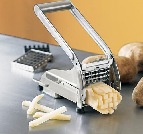 Potato Chips Cutter Chipper Vegetable French Fries Maker Machine Stainelss Steel