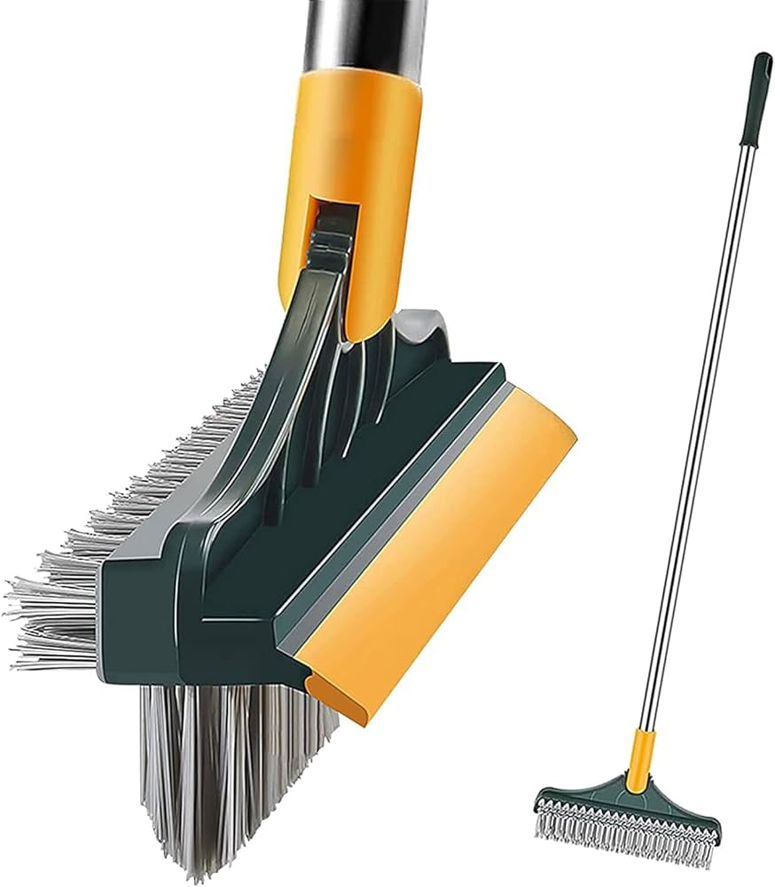 AlClean 3in1 Multipurpose Bathroom Brush + Wiper