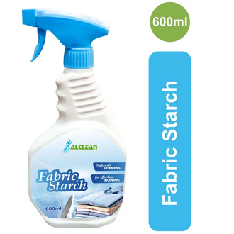 AlClean Fabric Starch Liquid Instant Spray 600ml For All Color Cloths