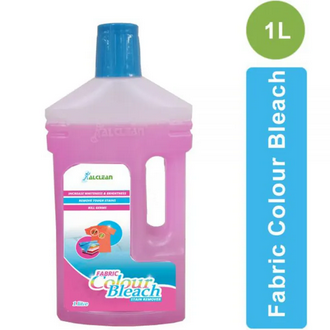 AlClean Fabric Colour Bleach Color Removes Stains Remover Brighten & Increase Whiteness 1000 ml