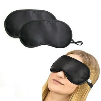 Sleeping Nap Eye Mask Eye Shade Cover Travel Office Sleeping Rest Aid Cover Blindfold Eye Patch Eyeshade Eye Mask Black