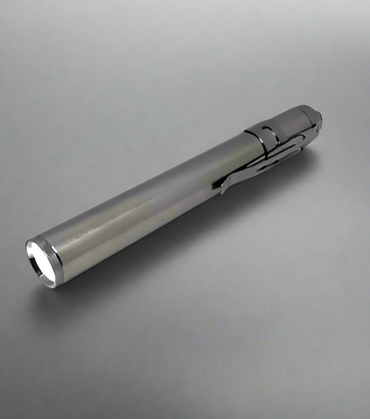Super Bright Led Torch AAA Batteries Metal Body For Home & Outdoor Sport Doctor Egg Cuddling