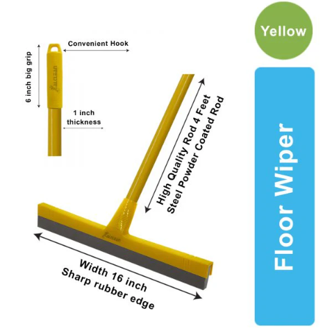 AlClean Floor Wiper with Metal Rod