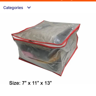 Cloth Organizer Wardrope & Cupboard Moistureproof Waterproof Storage Bag for Beddings Zipper Storage Container Fold Store Space Saving bags