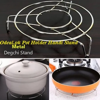 Multi-Purpose Metal Heated Pot Holding Stand Rack Handi Stand Handi Rack Pot Holder Pot Stand