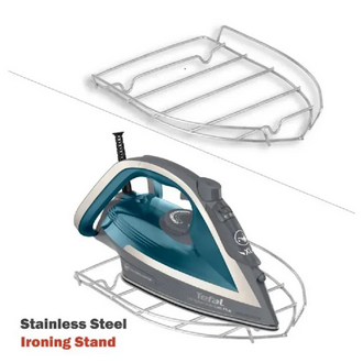 Hot Iron Stand Silver Iron Holder Iron Board Stainless Steel Hard Wire best for all hot items Metal